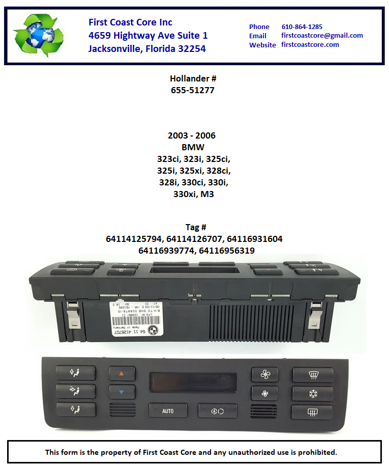 Climate Control Modules